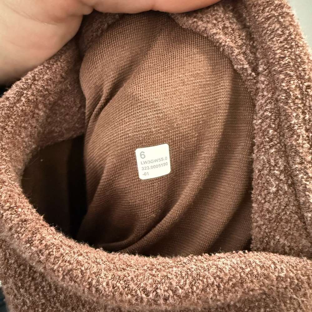 Lululemon Looped Terry Fleece Half-Zip Hoodie in
Java, 6 - Picture 5 of 5